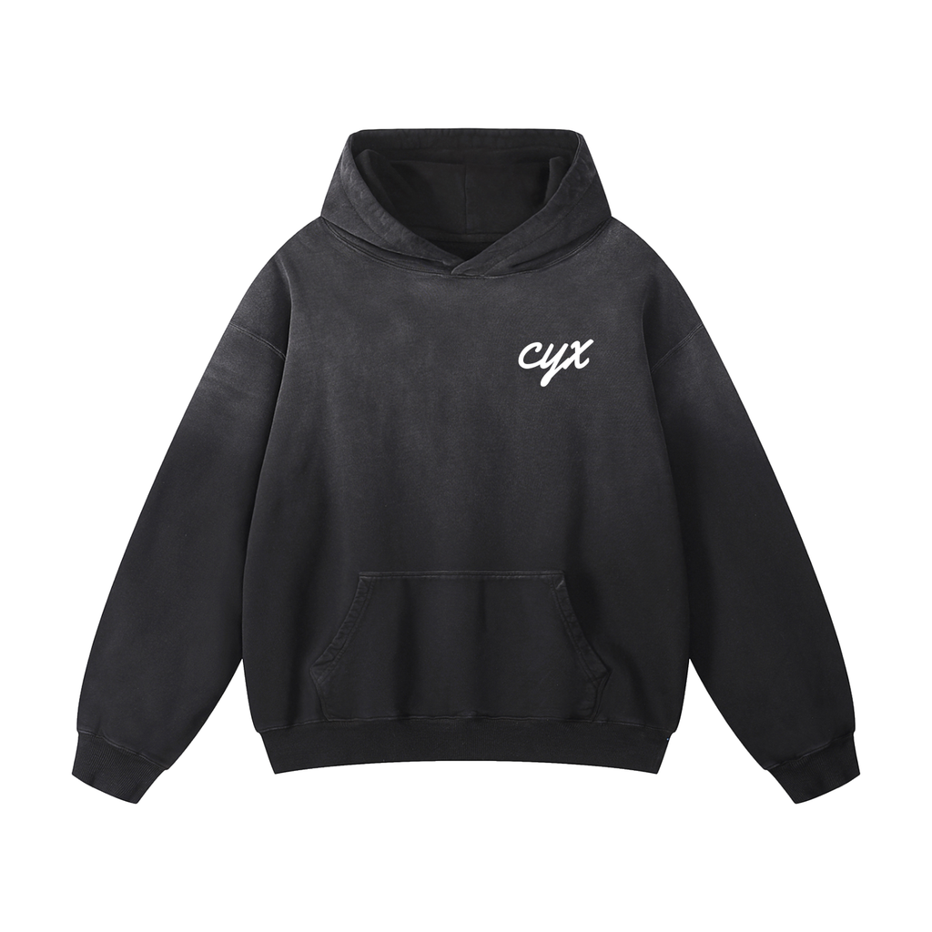 CYX '26 Heavyweight Sunfade Oversized Hoodie